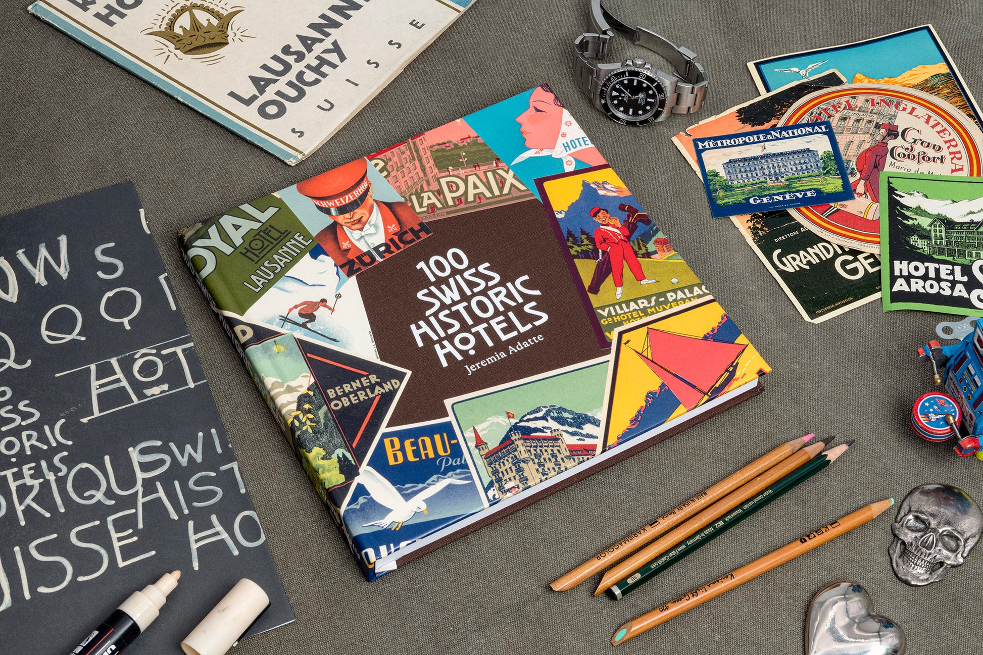 100 swiss hotels book